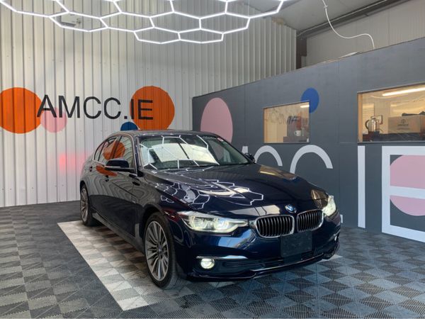 BMW 3-Series Saloon, Diesel, 2017, Blue