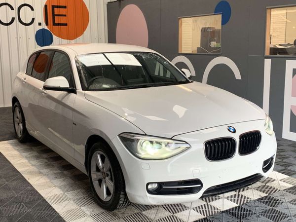 BMW 1-Series Hatchback, Petrol, 2015, White