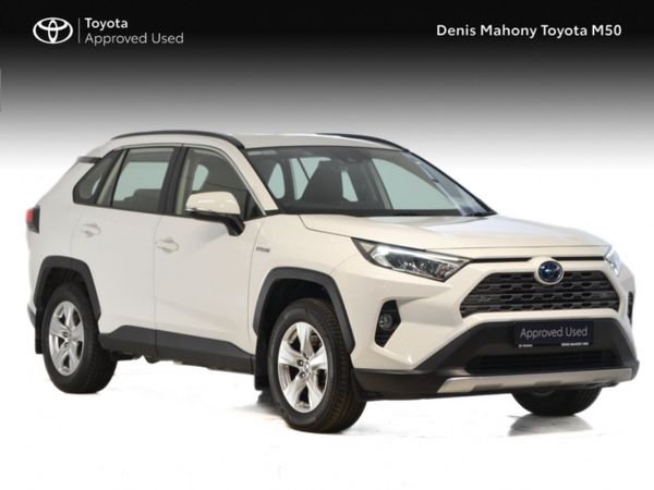 Toyota RAV4 SUV, Petrol Hybrid, 2022, White