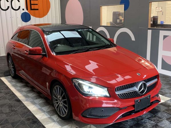 Mercedes-Benz CLA Estate, Petrol, 2018, Red