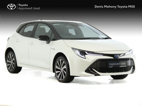 Toyota Corolla Hatchback, Petrol Hybrid, 2021, White