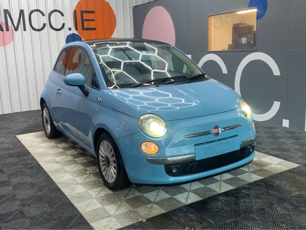 Fiat 500 Hatchback, Petrol, 2012, Blue