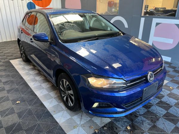 Volkswagen Polo Hatchback, Petrol, 2019, Blue
