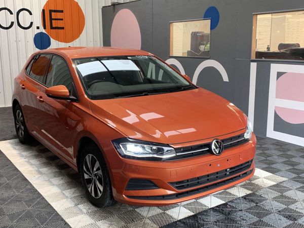 Volkswagen Polo Hatchback, Petrol, 2021, Orange