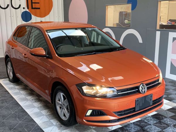 Volkswagen Polo Hatchback, Petrol, 2018, Orange