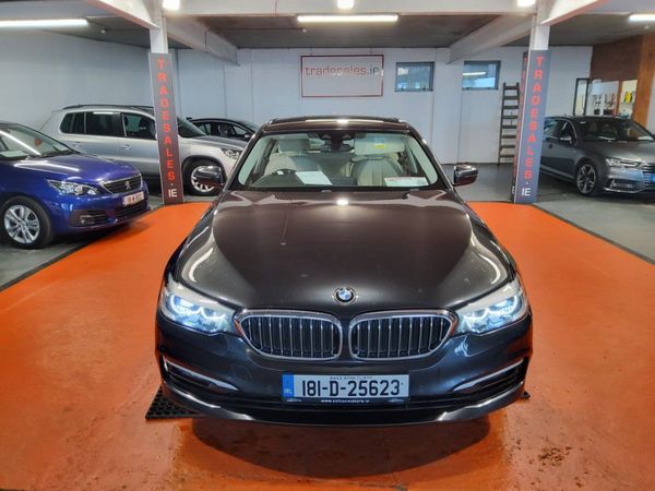 BMW 5-Series Saloon, Diesel, 2018, Grey
