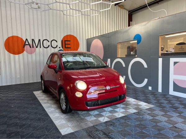 Fiat 500 Hatchback, Petrol, 2014, Red