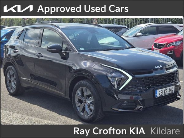 Kia Sportage Hatchback, Petrol Hybrid, 2025, Black