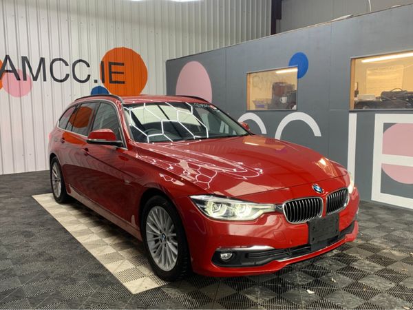 BMW 3-Series Estate, Diesel, 2019, Red