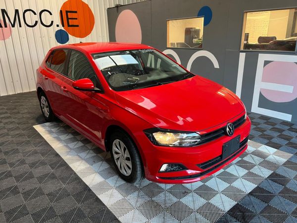 Volkswagen Polo Hatchback, Petrol, 2021, Red