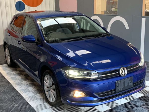 Volkswagen Polo Hatchback, Petrol, 2019, Blue
