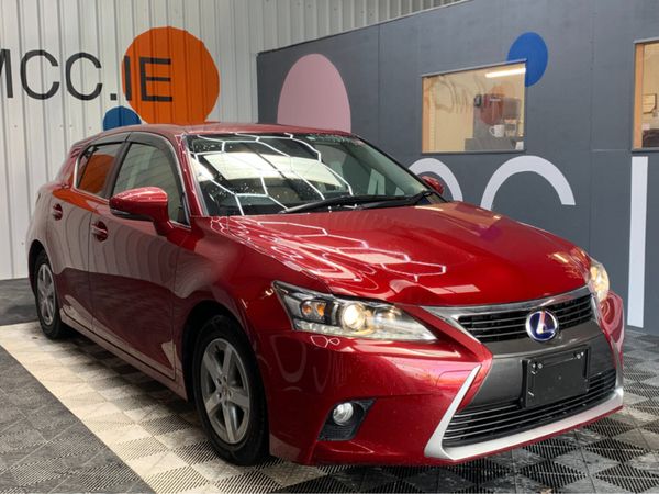 Lexus CT Hatchback, Petrol Hybrid, 2015, Red