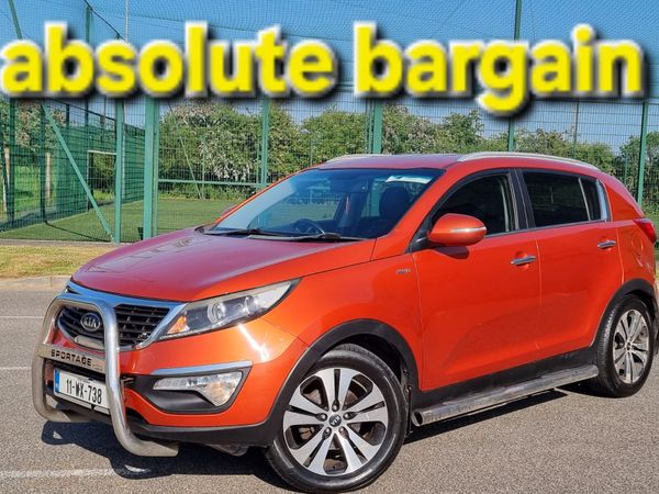 Kia Sportage SUV, Diesel, 2011, Orange