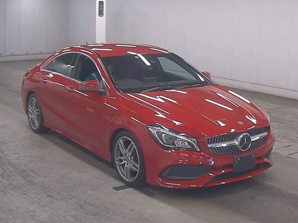 Mercedes-Benz CLA Saloon, Petrol, 2017, Red
