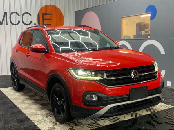 Volkswagen T-Cross SUV, Petrol, 2021, Red