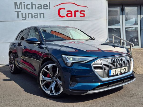 Audi e-tron SUV, Electric, 2021, Blue