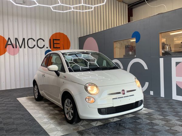 Fiat 500 Hatchback, Petrol, 2014, White