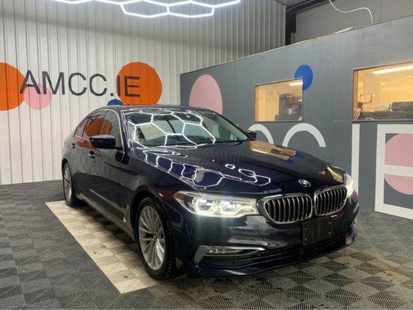 BMW 5-Series Saloon, Diesel, 2017, Blue