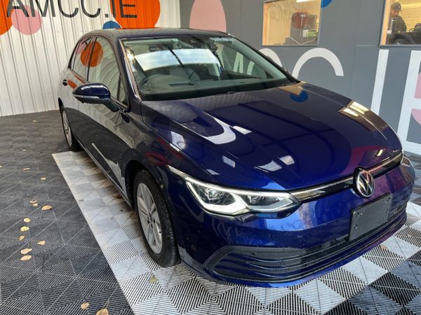 Volkswagen Golf Hatchback, Petrol Hybrid, 2021, Blue