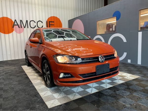 Volkswagen Polo Hatchback, Petrol, 2018, Orange
