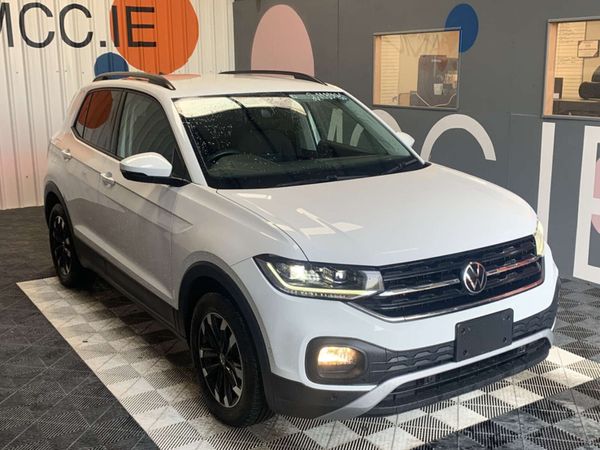 Volkswagen T-Cross SUV, Petrol, 2021, White