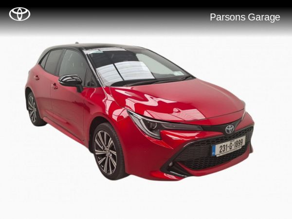 Toyota Corolla Hatchback, Petrol Hybrid, 2023, Red