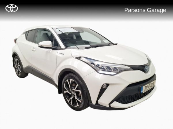 Toyota C-HR SUV, Petrol Hybrid, 2021, White