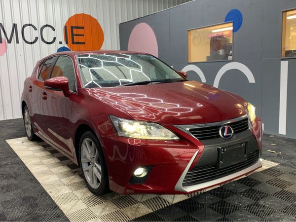 Lexus CT Hatchback, Petrol Hybrid, 2015, Red