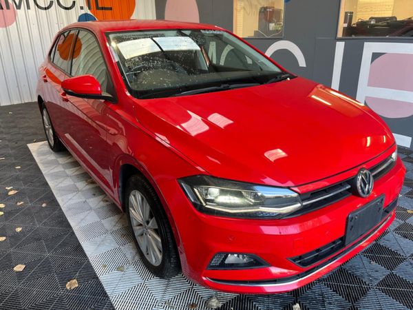 Volkswagen Polo Hatchback, Petrol, 2019, Red