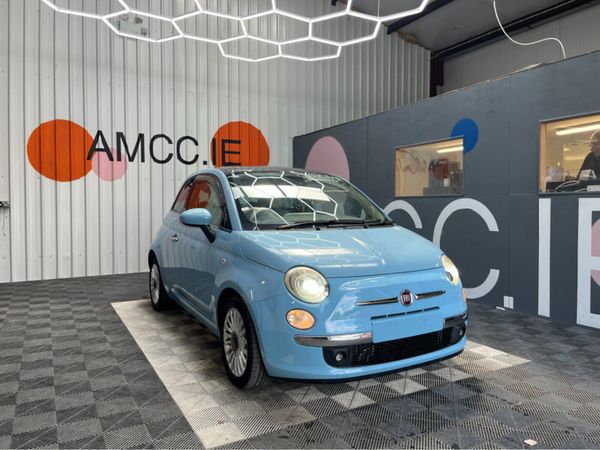 Fiat 500 Hatchback, Petrol, 2012, Blue