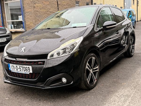 Peugeot 208 Hatchback, Petrol, 2017, Black