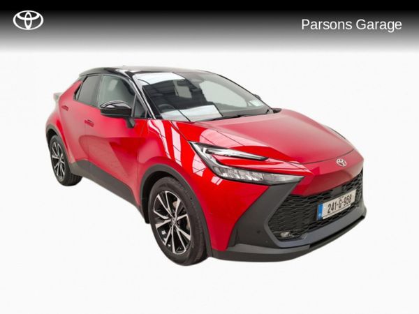 Toyota C-HR SUV, Petrol Hybrid, 2024, Red