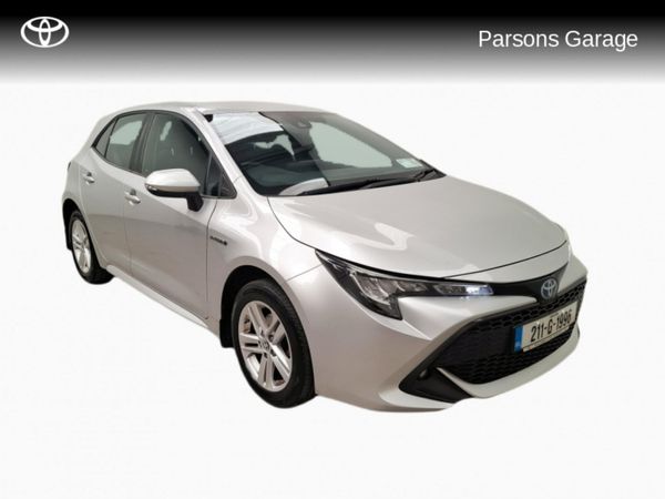 Toyota Corolla Hatchback, Petrol Hybrid, 2021, Silver