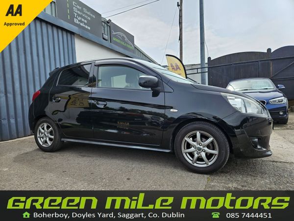 Mitsubishi Mirage Hatchback, Petrol, 2013, Black