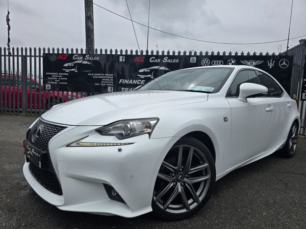 Lexus IS Saloon, Petrol Hybrid, 2014, White