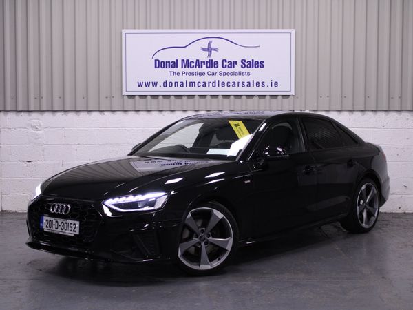 Audi A4 Saloon, Diesel, 2020, Black