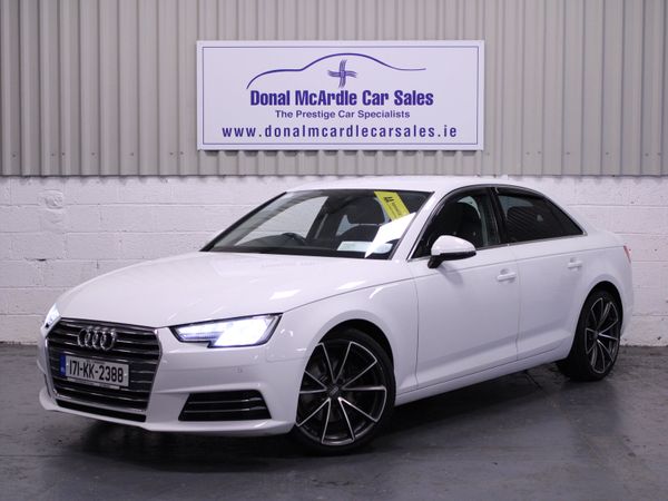 Audi A4 Saloon, Diesel, 2017, White