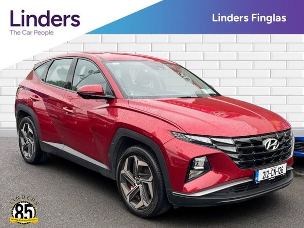 Hyundai Tucson SUV, Petrol Plug-in Hybrid, 2021, Red