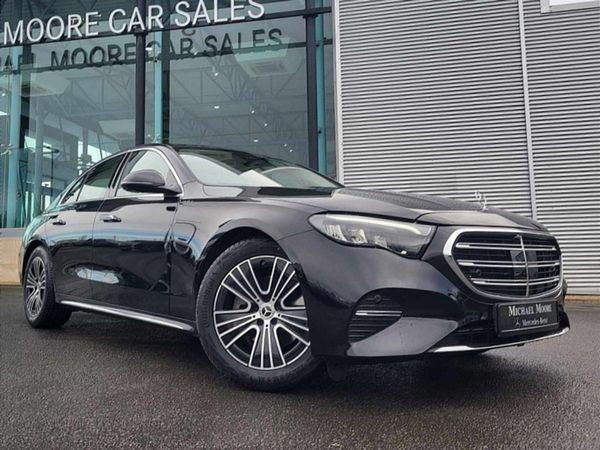 Mercedes-Benz E-Class Saloon, Diesel Hybrid, 2025, Black