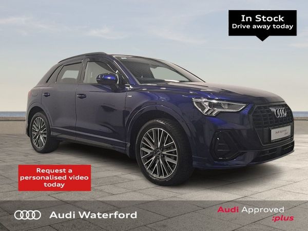 Audi Q3 SUV, Petrol Plug-in Hybrid, 2023, Blue