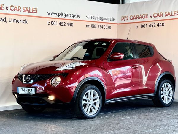 Nissan Juke SUV, Petrol, 2017, Red