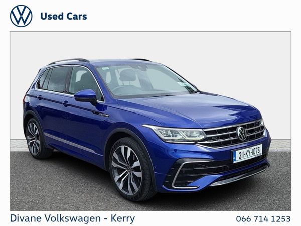 Volkswagen Tiguan SUV, Diesel, 2021, Blue