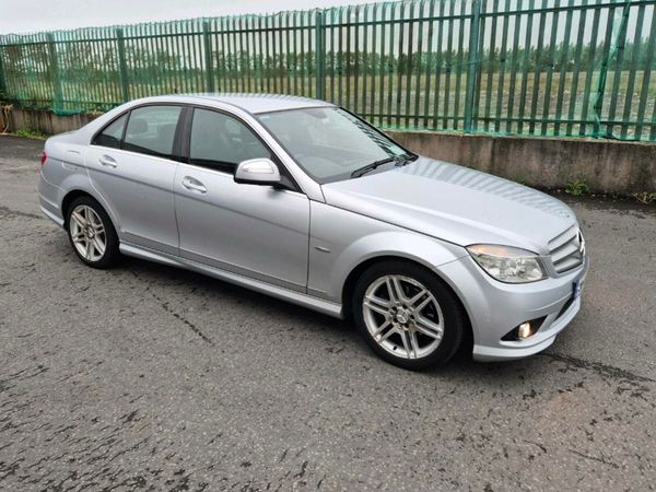 Mercedes-Benz C-Class Saloon, Petrol, 2008, Silver