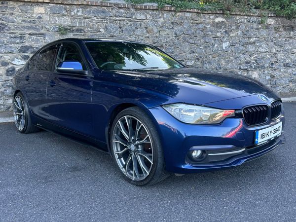 BMW 3-Series Saloon, Diesel, 2016, Blue