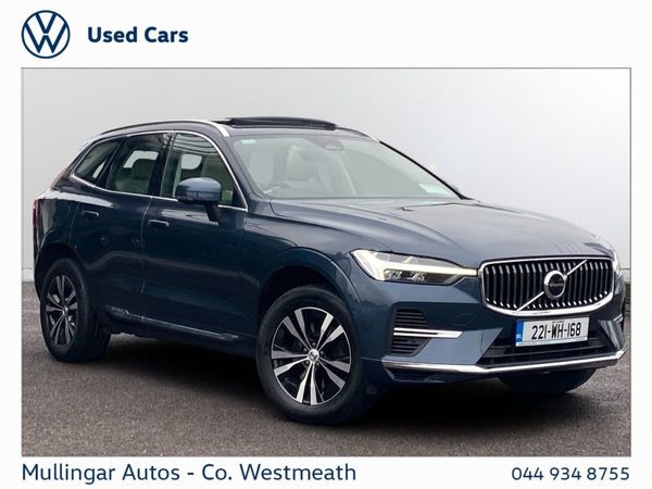 Volvo XC60 SUV, Petrol Plug-in Hybrid, 2022, Blue