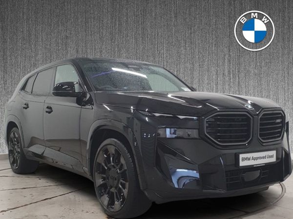 BMW XM SUV, Petrol Plug-in Hybrid, 2025, Black