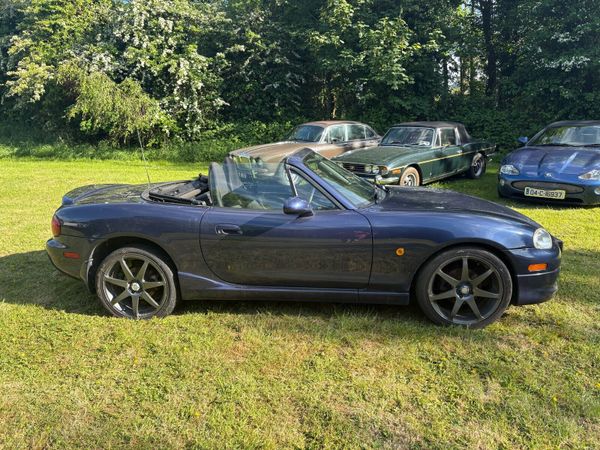 Mazda MX Convertible, Petrol, 2001, Blue