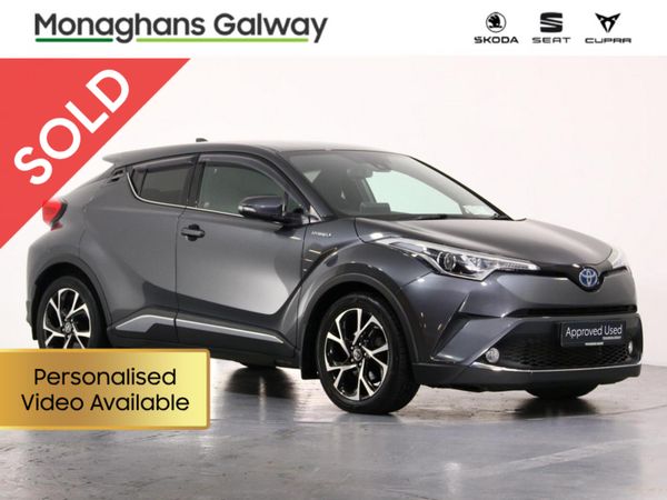 Toyota C-HR Hatchback, Petrol Hybrid, 2020, Grey