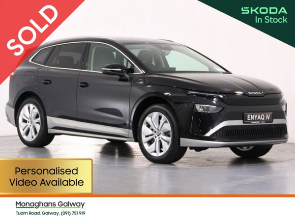 Skoda Enyaq SUV, Electric, 2025, Black