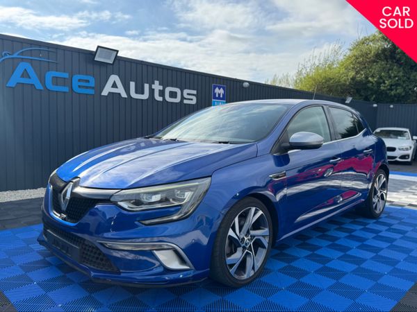 Renault Megane Hatchback, Petrol, 2017, Blue